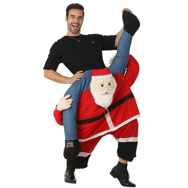 mascot doll costume christmas santa claus magic pants ride on me walking mascot adults carry me back costumes fake legs xmas party dress up, Red;yellow
mascot doll costume christmas santa claus magic pants ride on me walking mascot adults carry me back costumes fake legs xmas party dress up, Red;yellow