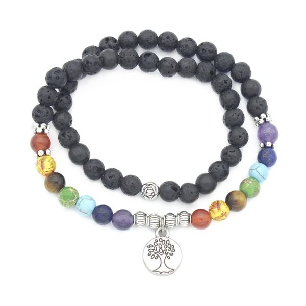 beaded, strands 6mm volcanic stone chakra yoga tree of life bracelets men jewelry lover bangle natural stones bracelet bead fashion accessor, Black
beaded, strands 6mm volcanic stone chakra yoga tree of life bracelets men jewelry lover bangle natural stones bracelet bead fashion accessor, Black
