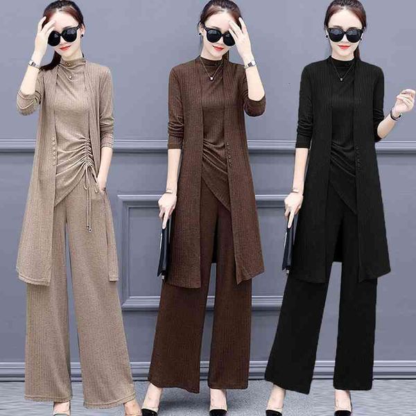 women's two piece pants women tracksuit long sleeve cardigan and sleeveless pullover wide leg suit sets knitted 3 pieces set 984a j3fu, White
women's two piece pants women tracksuit long sleeve cardigan and sleeveless pullover wide leg suit sets knitted 3 pieces set 984a j3fu, White