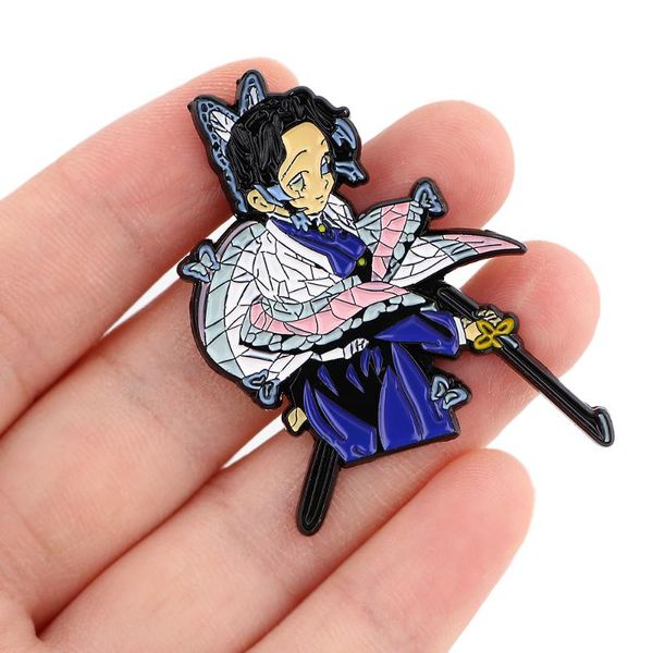 pins, brooches dz2473 japanese anime kochou shinobu icons enamel pins cartoons collar lapel badge for backpacks decoration jewelry gifts, Gray
pins, brooches dz2473 japanese anime kochou shinobu icons enamel pins cartoons collar lapel badge for backpacks decoration jewelry gifts, Gray