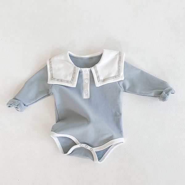 autumn 2020 boys and girls baby long sleeve thick knit navy collar clothing skirt climbing clothing brother and sister, Blue
autumn 2020 boys and girls baby long sleeve thick knit navy collar clothing skirt climbing clothing brother and sister, Blue