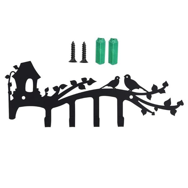 birds decorations wall mounted key holder 4 hooks rack with screws anchors for coat clothes towel hat handbag xx9b & rails
birds decorations wall mounted key holder 4 hooks rack with screws anchors for coat clothes towel hat handbag xx9b & rails