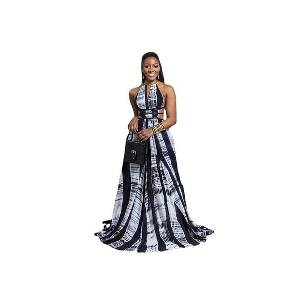 print halter dress women summer bandage hollow out backless drawstring holiday beach long dresses female lr1289 210531, Black;gray
print halter dress women summer bandage hollow out backless drawstring holiday beach long dresses female lr1289 210531, Black;gray