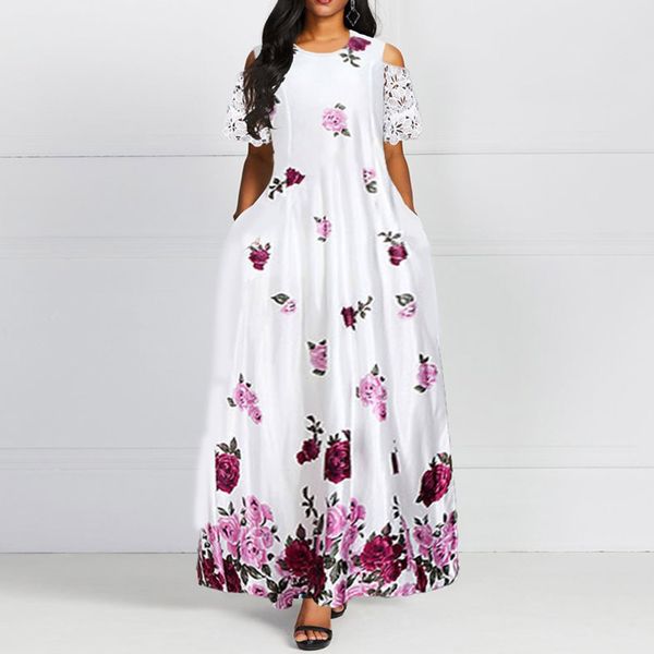 African Women Elegant Printed White Long Dress 2021 Spring Summer A Line Maxi Dresses Robe Femme Vestiods Prom Party Vestidos
African Women Elegant Printed White Long Dress 2021 Spring Summer A Line Maxi Dresses Robe Femme Vestiods Prom Party Vestidos