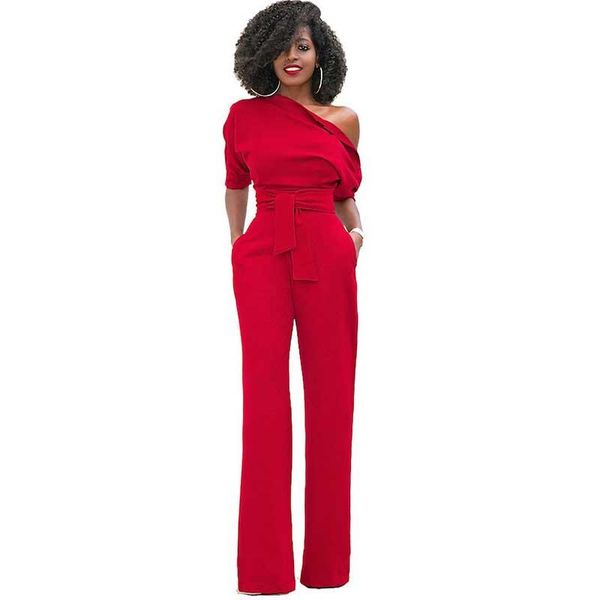 women's jumpsuits & rompers off the shoulder women elegant short sleeves sashes pockets casual full length fashion girls pants, Black;white
women's jumpsuits & rompers off the shoulder women elegant short sleeves sashes pockets casual full length fashion girls pants, Black;white