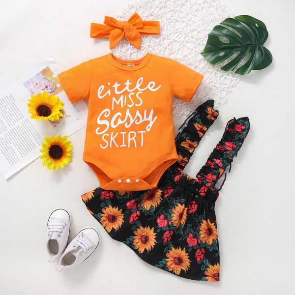 clothing sets baby girl clothes infant letter romper bodysuit+floral suspender skirt headbands outfits roupa infantil menina, White
clothing sets baby girl clothes infant letter romper bodysuit+floral suspender skirt headbands outfits roupa infantil menina, White