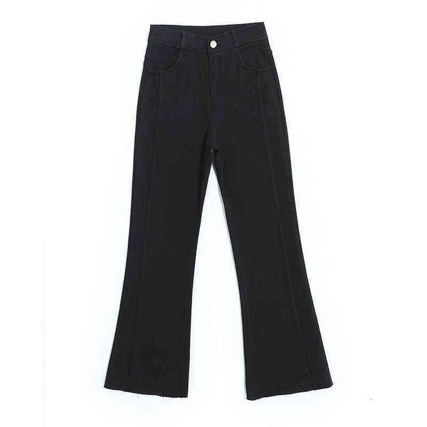 jeans micro split women's thin 2021 spring and autumn new high waist stretch slim black flared pants, Blue
jeans micro split women's thin 2021 spring and autumn new high waist stretch slim black flared pants, Blue