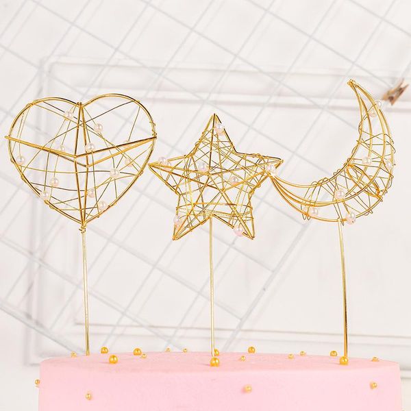 other festive & party supplies 1 pcs sweet metal 3d hollow out pearl heart cake ers star moon baking cupcake stick decorating
other festive & party supplies 1 pcs sweet metal 3d hollow out pearl heart cake ers star moon baking cupcake stick decorating
