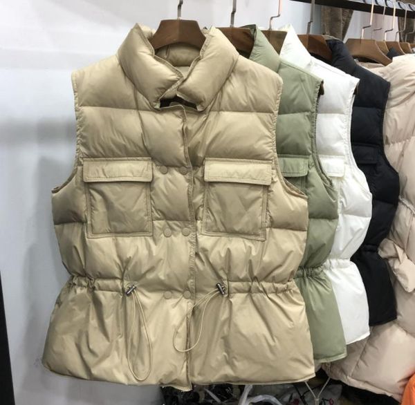 women's vests winter down vest women short sleeveless jacket lightweight bodywarmer waistcoat female white gilets windbreaker coat, Black;white
women's vests winter down vest women short sleeveless jacket lightweight bodywarmer waistcoat female white gilets windbreaker coat, Black;white