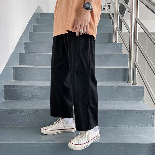 men's pants loose wide-leg trend ankle-length trousers spring and summer thin casual sports men, Black
men's pants loose wide-leg trend ankle-length trousers spring and summer thin casual sports men, Black