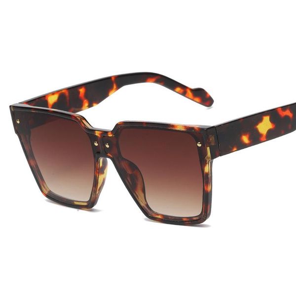 sunglasses oversized square women leopard black retro designer sun glasses flat shades big frame, White;black
sunglasses oversized square women leopard black retro designer sun glasses flat shades big frame, White;black