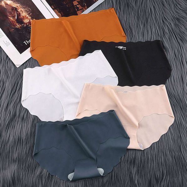 ice silk traceless comfortable middle waist breathable pure cotton crotch wave edge hip wrap briefs, Black;pink
ice silk traceless comfortable middle waist breathable pure cotton crotch wave edge hip wrap briefs, Black;pink