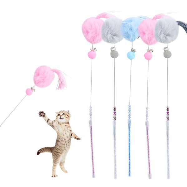 cat toys 3pcs wand interactive teaser sticks wands with bells plush ball toy funny scratch dorakitten
cat toys 3pcs wand interactive teaser sticks wands with bells plush ball toy funny scratch dorakitten