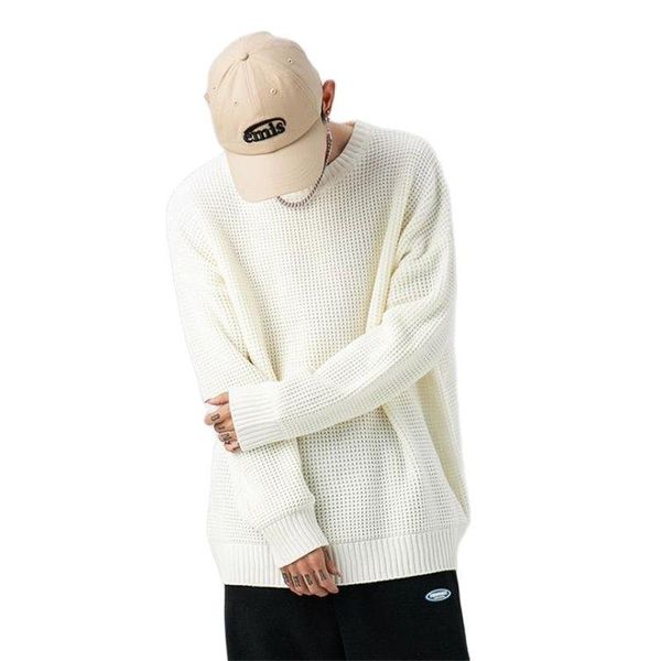 men's sweaters autumn winter men sweater loose leisure stylish fashion casual simple solid color waffle contracted knit youth t, White;black
men's sweaters autumn winter men sweater loose leisure stylish fashion casual simple solid color waffle contracted knit youth t, White;black