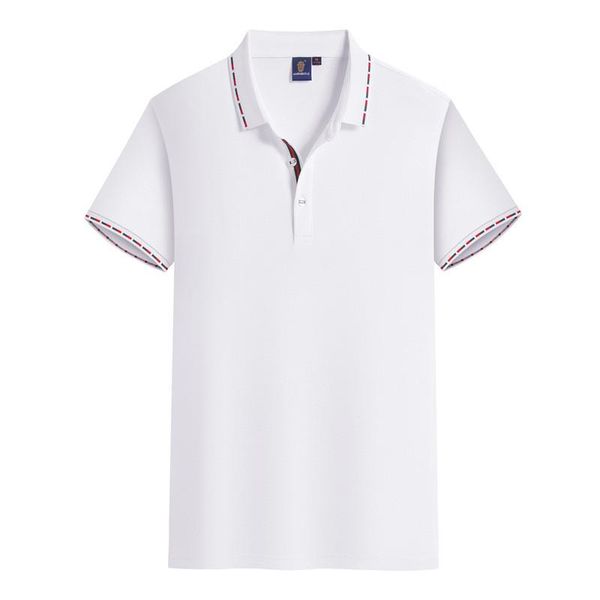 men's polos men superior quality shirt fashion classic short sleeves cotton high collar slim homme couples with, White;black
men's polos men superior quality shirt fashion classic short sleeves cotton high collar slim homme couples with, White;black