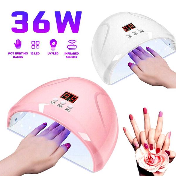 nail dryers lamp dryer 12 leds quick drying gel polish manicure pedicure36 w uv led professional salon
nail dryers lamp dryer 12 leds quick drying gel polish manicure pedicure36 w uv led professional salon