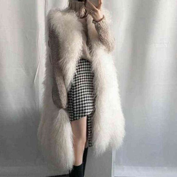 women fur & faux autumn winter long vest coat white black furry coats solid color cardigan vest warm velvet sleeveless jackets h1027
women fur & faux autumn winter long vest coat white black furry coats solid color cardigan vest warm velvet sleeveless jackets h1027