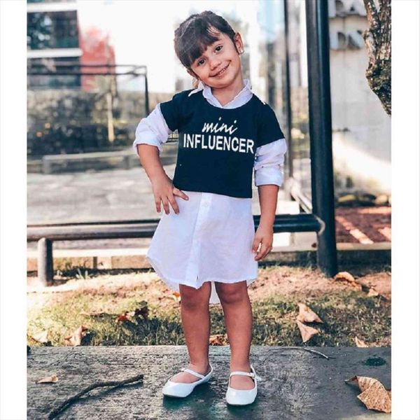 1 5t toddler kid baby girl clothes set crop and dress elegant cute fashion streetwear autumn outfit, White
1 5t toddler kid baby girl clothes set crop and dress elegant cute fashion streetwear autumn outfit, White