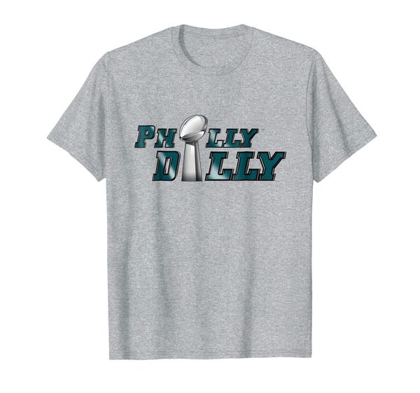 philly dilly t-shirt, White;black