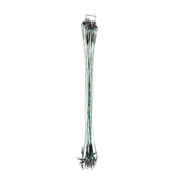 60pcs stainless steel anti-bite fishing line rope wire leading swivel rolling swivels (green, 20pcs 15cm, 20cm, 2 braid
60pcs stainless steel anti-bite fishing line rope wire leading swivel rolling swivels (green, 20pcs 15cm, 20cm, 2 braid