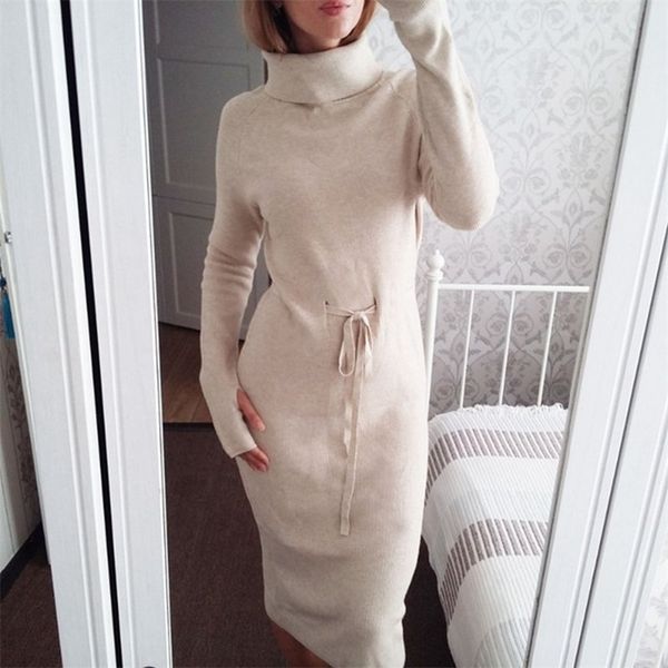 women long midi soft knit dress thick turtlencek warm sweater dress elegant pullover straight christmas party dresses jumper 210415, Black;gray
women long midi soft knit dress thick turtlencek warm sweater dress elegant pullover straight christmas party dresses jumper 210415, Black;gray