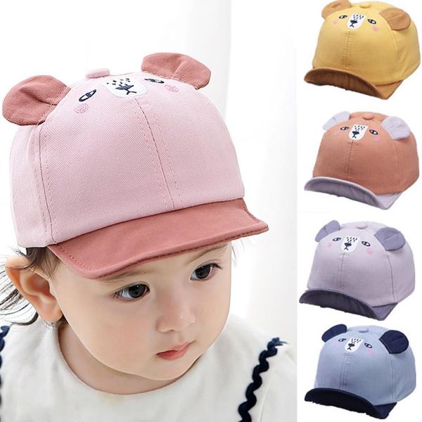 colors children baseball cap baby cartoon cotton fashion bear ear shade soft hat caps & hats, Yellow
colors children baseball cap baby cartoon cotton fashion bear ear shade soft hat caps & hats, Yellow