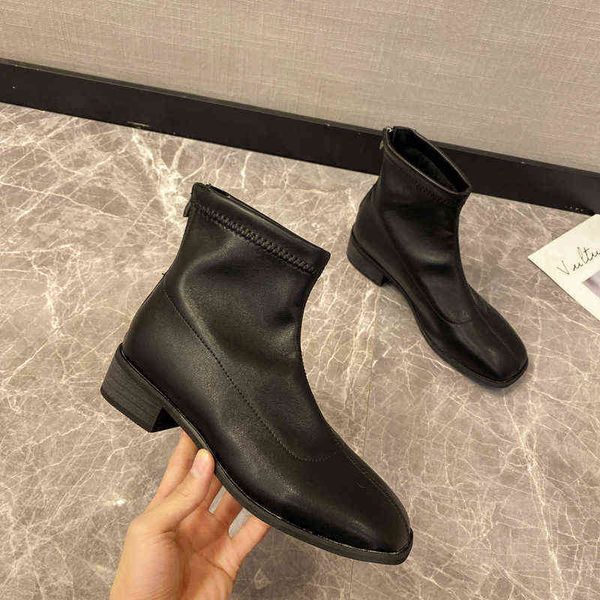 new fashion women boots female zipper square heels solid leather boots women shoes woman sewing autumn spring boots ladies shoes y1105, Black
new fashion women boots female zipper square heels solid leather boots women shoes woman sewing autumn spring boots ladies shoes y1105, Black
