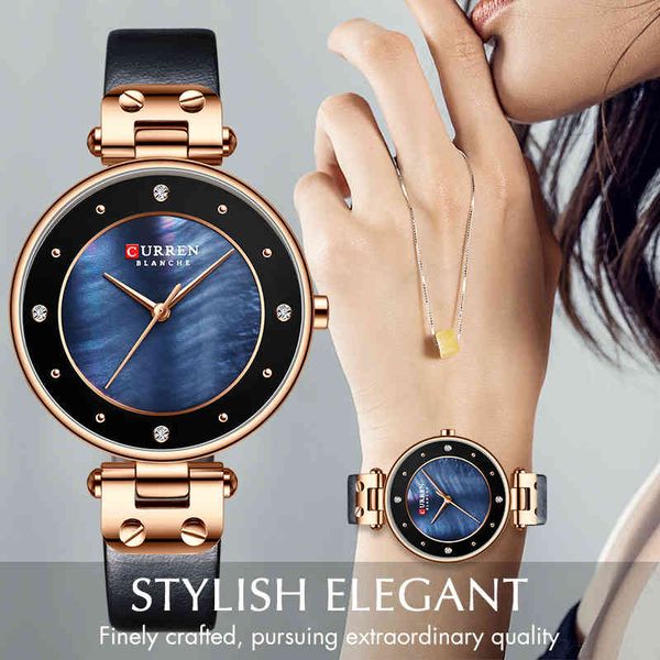curren womens watches brand luxury leather waterproof wristwatch women blue clock fashion quartz ladies watch reloj mujer 210517, Slivery;brown
curren womens watches brand luxury leather waterproof wristwatch women blue clock fashion quartz ladies watch reloj mujer 210517, Slivery;brown