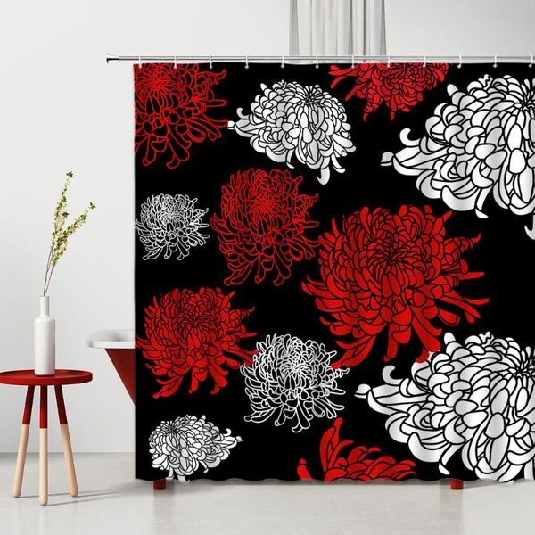 shower curtains abstract flower black red white floral modern pattern printed home decor polyester bathroom partition screen
shower curtains abstract flower black red white floral modern pattern printed home decor polyester bathroom partition screen