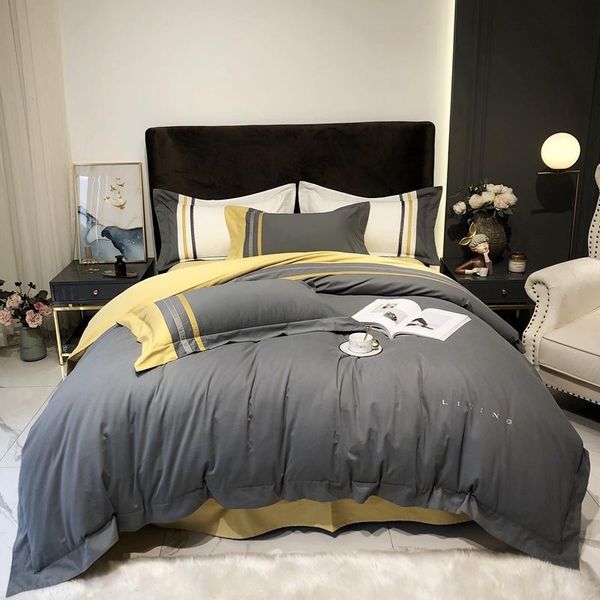bedding sets michiko home textiles simple solid color quilt cover bed sheet pillowcase cotton embroidery double four piece set
bedding sets michiko home textiles simple solid color quilt cover bed sheet pillowcase cotton embroidery double four piece set