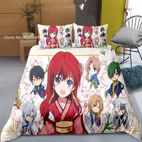 bedding sets cartoon japan anime girls set yona of the dawn duvet cover for bedroom bed quilt comfortable soft bedclothes
bedding sets cartoon japan anime girls set yona of the dawn duvet cover for bedroom bed quilt comfortable soft bedclothes
