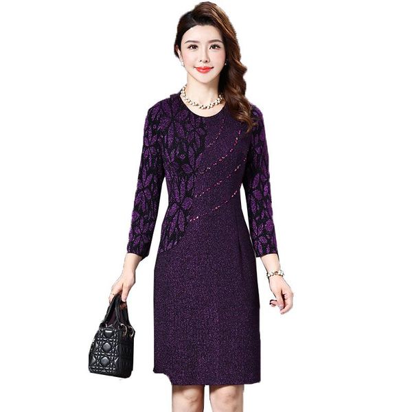 casual dresses women's dress summer ladies high-end black stitching round neck short sleeve elegant female vestidos plus size 5xl, Black;gray
casual dresses women's dress summer ladies high-end black stitching round neck short sleeve elegant female vestidos plus size 5xl, Black;gray
