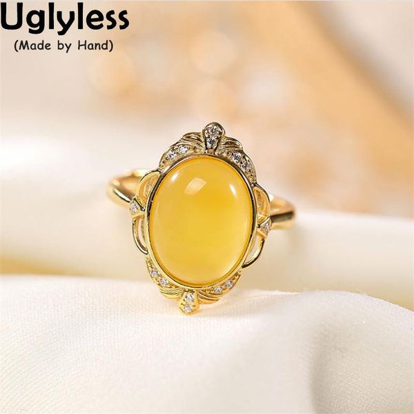 cluster rings uglyless luxury chicken oil amber jewelry for women big size gemstones beeswax crystals 925 silver fashion dress ring gold, Golden;silver
cluster rings uglyless luxury chicken oil amber jewelry for women big size gemstones beeswax crystals 925 silver fashion dress ring gold, Golden;silver