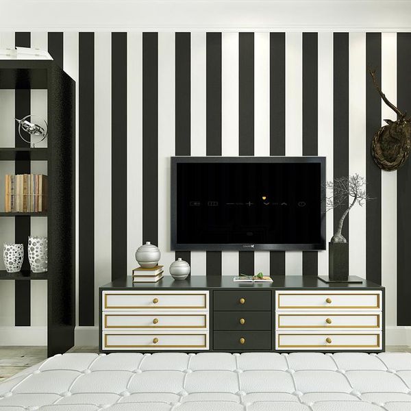 wallpapers 10m length black stripe wallpaper 3d flocking simple modern bedroom living room tv background clothing store non-woven
wallpapers 10m length black stripe wallpaper 3d flocking simple modern bedroom living room tv background clothing store non-woven