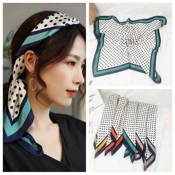 scarves 70cm *70cm polka dot print soft silk scarf women fashion small square decorative hairband wholesale, Blue;gray
scarves 70cm *70cm polka dot print soft silk scarf women fashion small square decorative hairband wholesale, Blue;gray