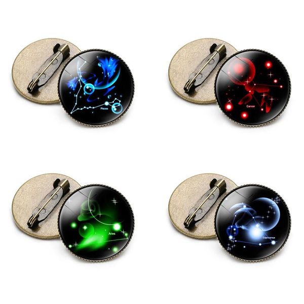 pins, brooches 12 starry sky twelve constellations badge libra aquarius cancer men women's brooch children's gift dropship, Gray
pins, brooches 12 starry sky twelve constellations badge libra aquarius cancer men women's brooch children's gift dropship, Gray