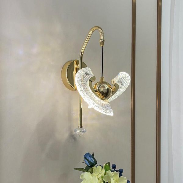 wall lamp led living room crystal sconce simple aisle corridor staircase lighting bedroom bedside decorative small lights
wall lamp led living room crystal sconce simple aisle corridor staircase lighting bedroom bedside decorative small lights