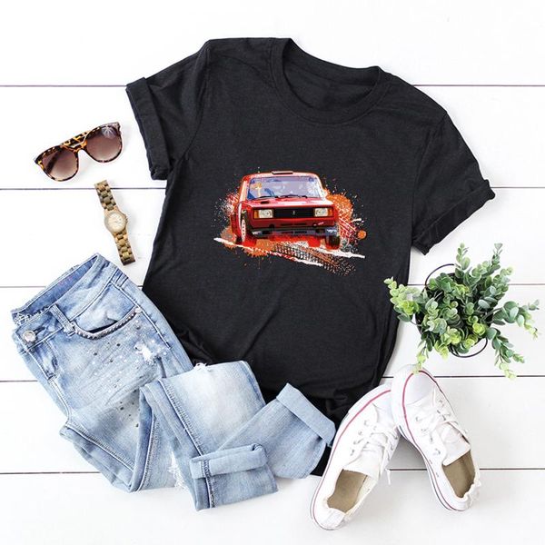 women's t-shirt female t-shirts casual o-neck woman t shirts classic car tshirt short sleeve tee top, White
women's t-shirt female t-shirts casual o-neck woman t shirts classic car tshirt short sleeve tee top, White