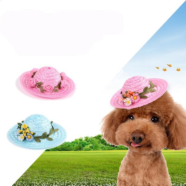 dog apparel pet hat cap summer floral fashion for dogs casual straw small cats chihuahua yorkshire teddy 4 colors
dog apparel pet hat cap summer floral fashion for dogs casual straw small cats chihuahua yorkshire teddy 4 colors