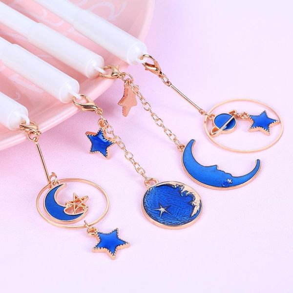 gel pens creative kawaii planet starry moon pendant pen cute star kids student signature office school stationery
gel pens creative kawaii planet starry moon pendant pen cute star kids student signature office school stationery
