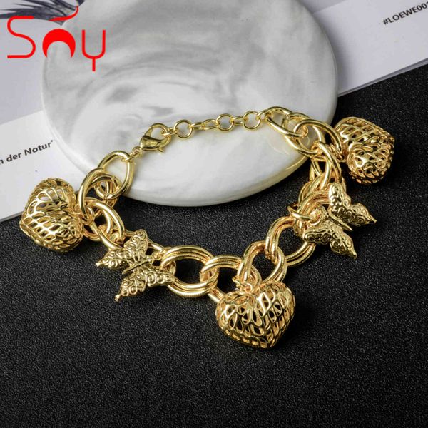 sunny fashion jewelry charm bracelets women hand chains link chain ball bracelet for engagement gift, Golden;silver
sunny fashion jewelry charm bracelets women hand chains link chain ball bracelet for engagement gift, Golden;silver