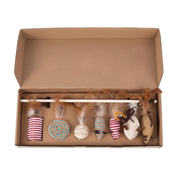 cat toys 7pcs indoor teaser playing relieve stress pet supplies set funny with bell replaceable gift interactive ball training
cat toys 7pcs indoor teaser playing relieve stress pet supplies set funny with bell replaceable gift interactive ball training