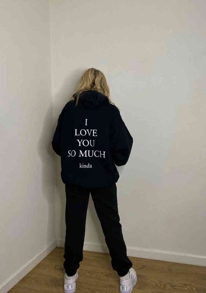 women embroidered sweatshirt harajuku v neck 2021 spring plus size hoodies korean style loose lovers letter long-sleeved shirt, Black
women embroidered sweatshirt harajuku v neck 2021 spring plus size hoodies korean style loose lovers letter long-sleeved shirt, Black