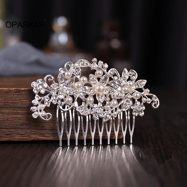 Hair Clips & Barrettes Pearl Flower Alloy Styling Side Comb Bridal Piece Accessories For Women And Girls ET, Golden;silver
Hair Clips & Barrettes Pearl Flower Alloy Styling Side Comb Bridal Piece Accessories For Women And Girls ET, Golden;silver