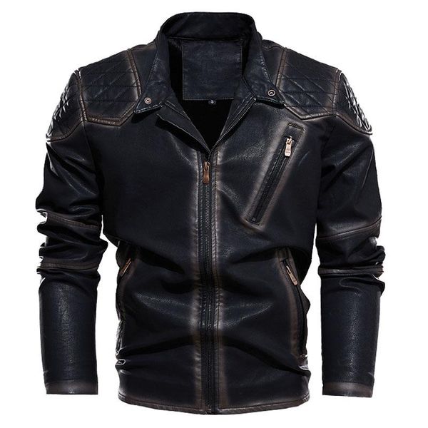 men's leather & faux winter fleece luxury jacket male autumn zipper motorcycle pilot jackets outwear coats size s-3xl, Black
men's leather & faux winter fleece luxury jacket male autumn zipper motorcycle pilot jackets outwear coats size s-3xl, Black