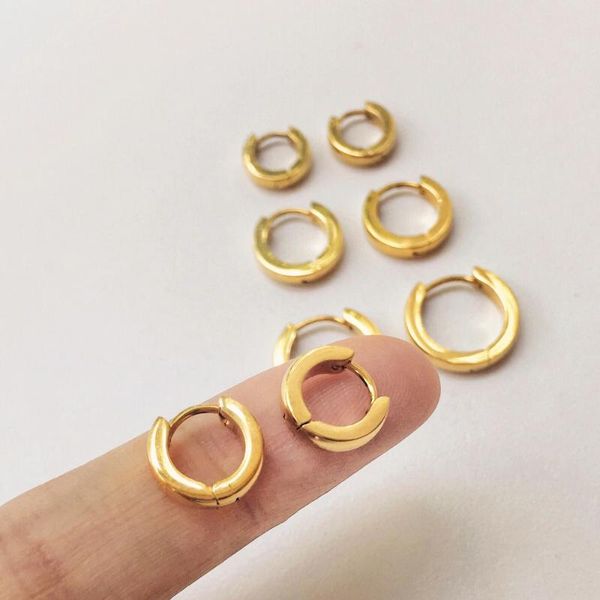 hoop & huggie 10/13/15mm trendy small earrings for women simple round circle tiny ear buckle gold cartilage jewelry wholesale, Golden;silver
hoop & huggie 10/13/15mm trendy small earrings for women simple round circle tiny ear buckle gold cartilage jewelry wholesale, Golden;silver