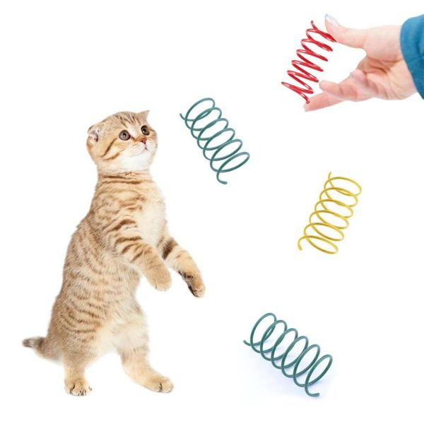 cat toys 10pcs toy spring ball interactive fun pet plastic artificial colorful teaser supplies
cat toys 10pcs toy spring ball interactive fun pet plastic artificial colorful teaser supplies
