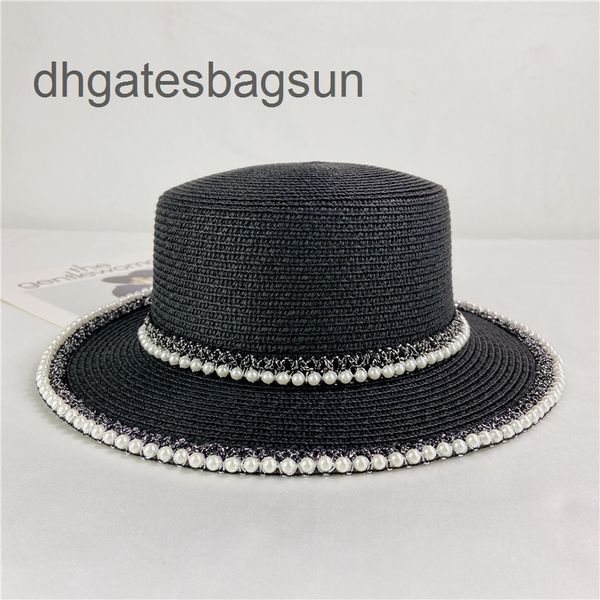brand cap and carves french pearl lace flat straw hat women's korean version tide summer travel seaside sunscreen beach hat 6127, Blue;gray
brand cap and carves french pearl lace flat straw hat women's korean version tide summer travel seaside sunscreen beach hat 6127, Blue;gray