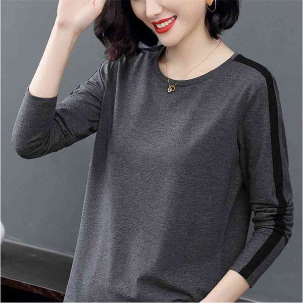 women t-shirt girl casual patchwork color block o-neck long sleeve t-shirt blusas women fashion clothes dd8238 210401, White
women t-shirt girl casual patchwork color block o-neck long sleeve t-shirt blusas women fashion clothes dd8238 210401, White