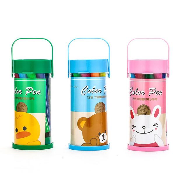 highlighters 12/18/24/36 colors large capacity watercolor pen seal stamp fluorescent highlighter marker cute kawaii drawing, Black;red
highlighters 12/18/24/36 colors large capacity watercolor pen seal stamp fluorescent highlighter marker cute kawaii drawing, Black;red